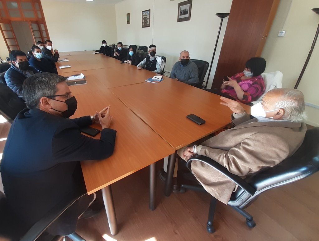 Municipio, movimiento Salvemos El Bosque e inmobiliaria Habita crean